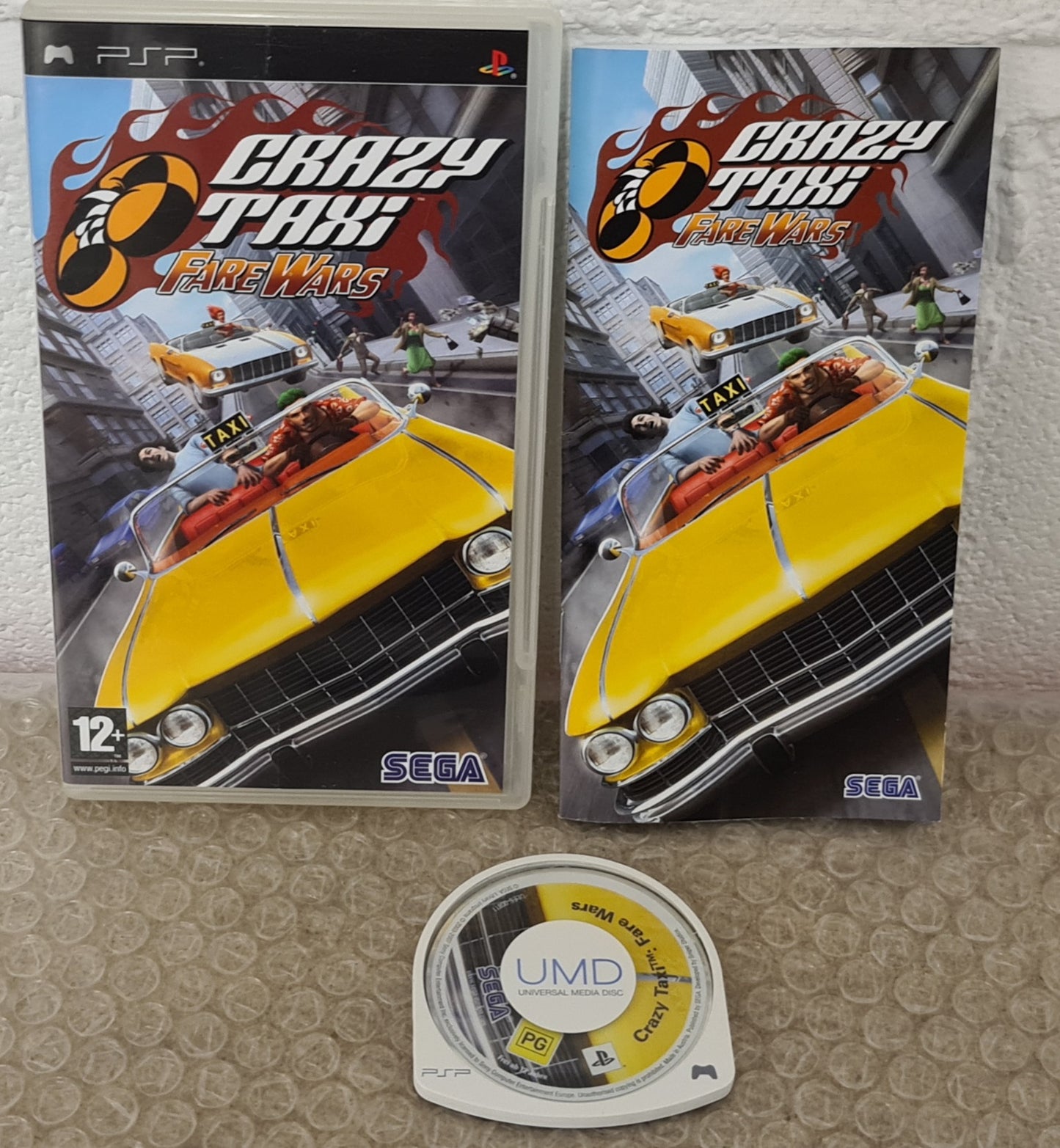 Crazy Taxi Fare Wars Sony PSP Game