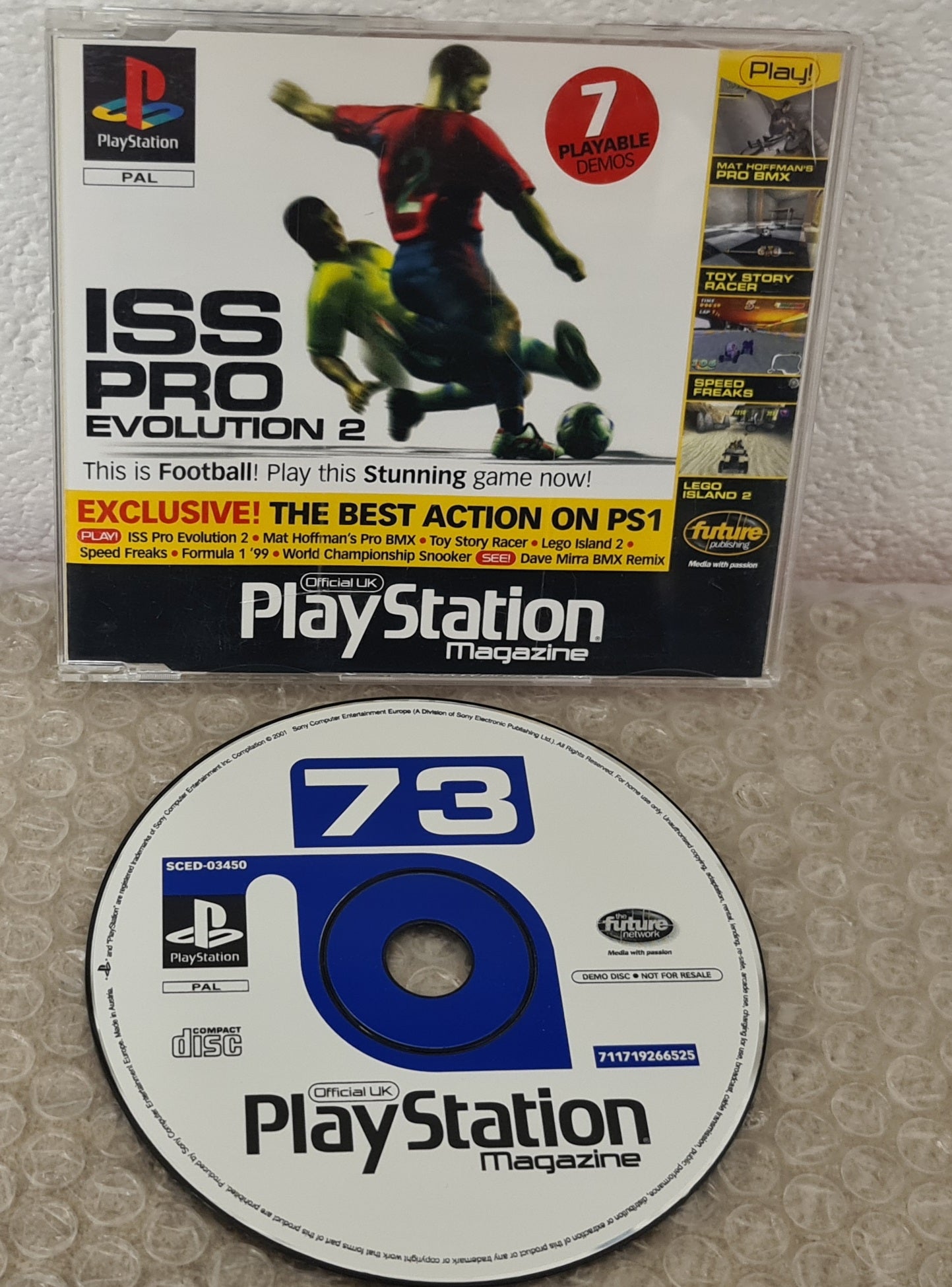 Sony Playstation 1 (PS1) Magazine Demo 73 Game
