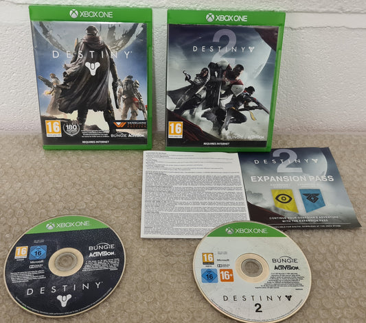 Destiny 1 & 2 Microsoft Xbox One Game Bundle