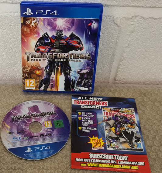 Transformers Rise of the Dark Spark Sony Playstation 4 (PS4) Game