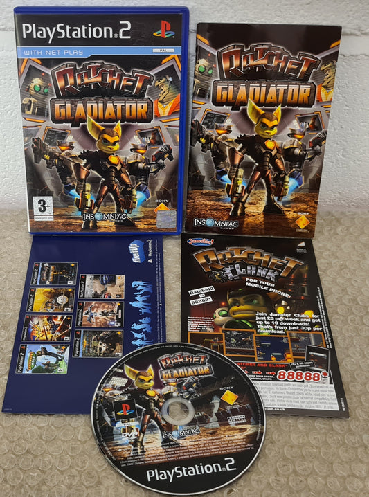 Ratchet Gladiator Sony Playstation 2 (PS2) Game