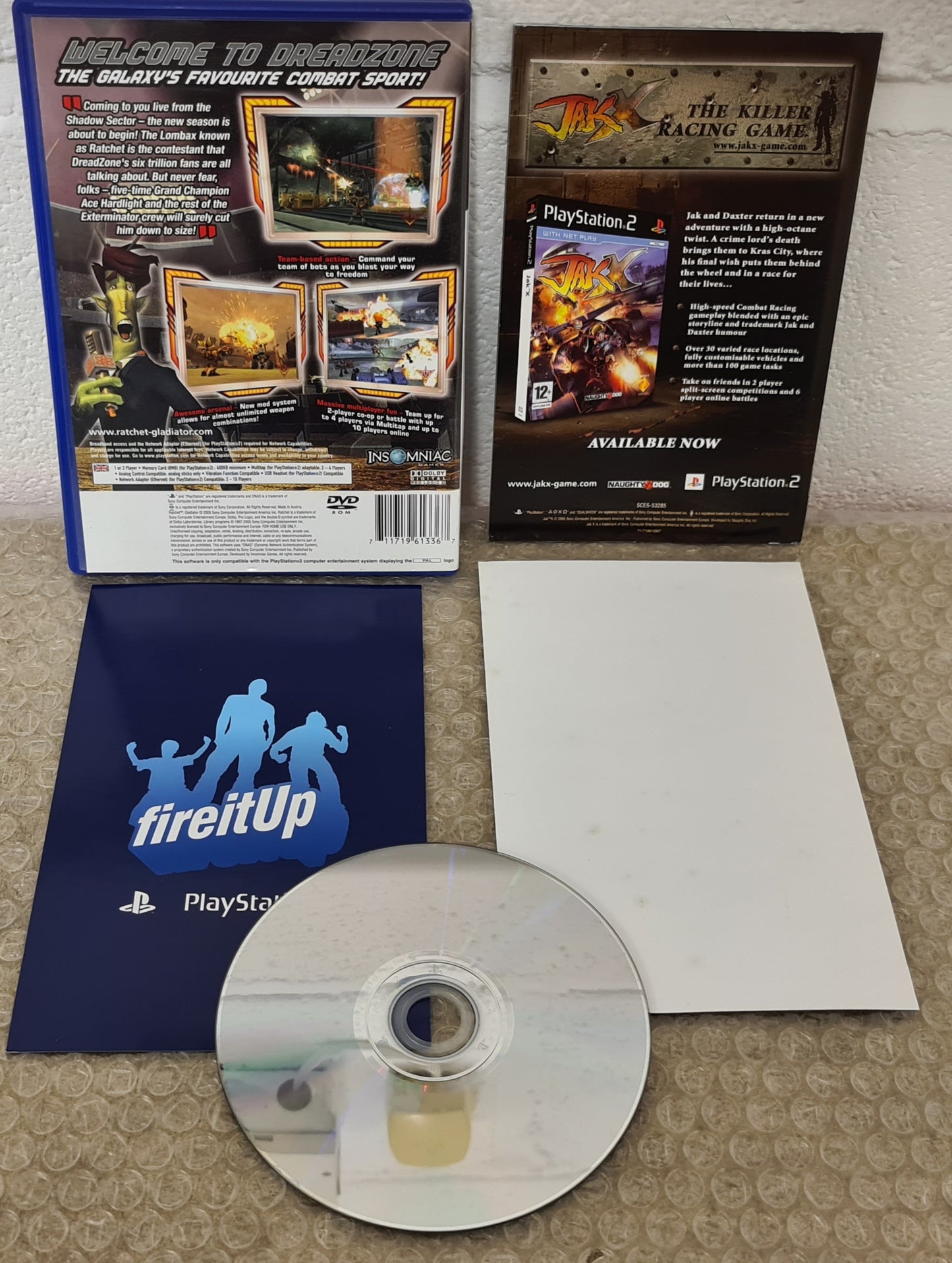 Ratchet Gladiator Sony Playstation 2 (PS2) Game