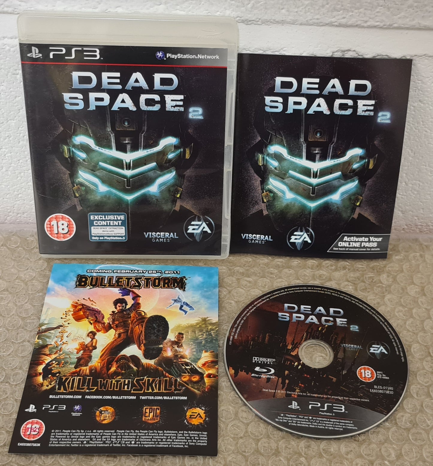 Dead Space 2 Sony Playstation 3 (PS3) Game