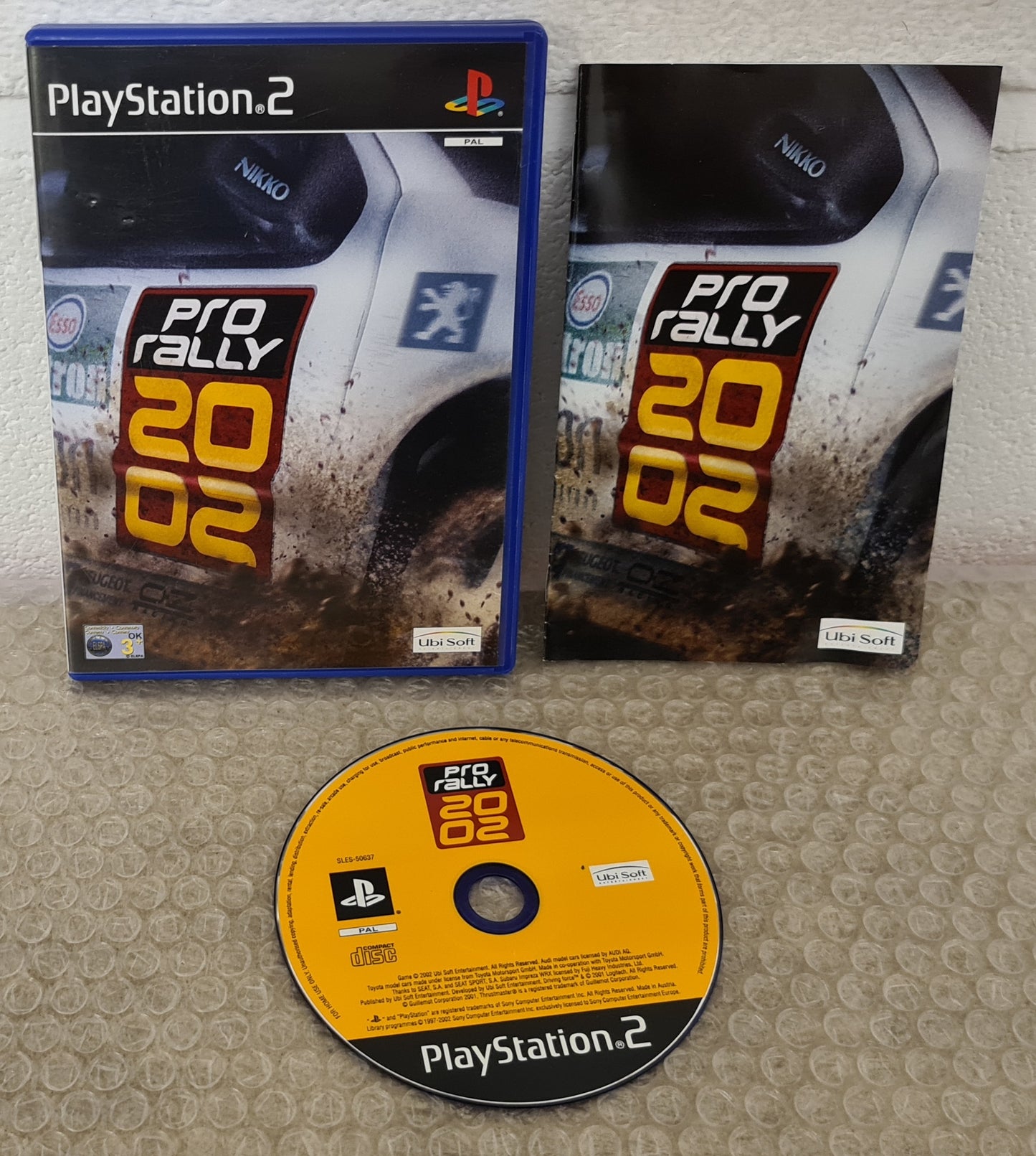 Pro Rally 2002 Sony Playstation 2 (PS2) Game