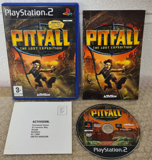 Pitfall the Lost Expedition Sony Playstation 2 (PS2) Game
