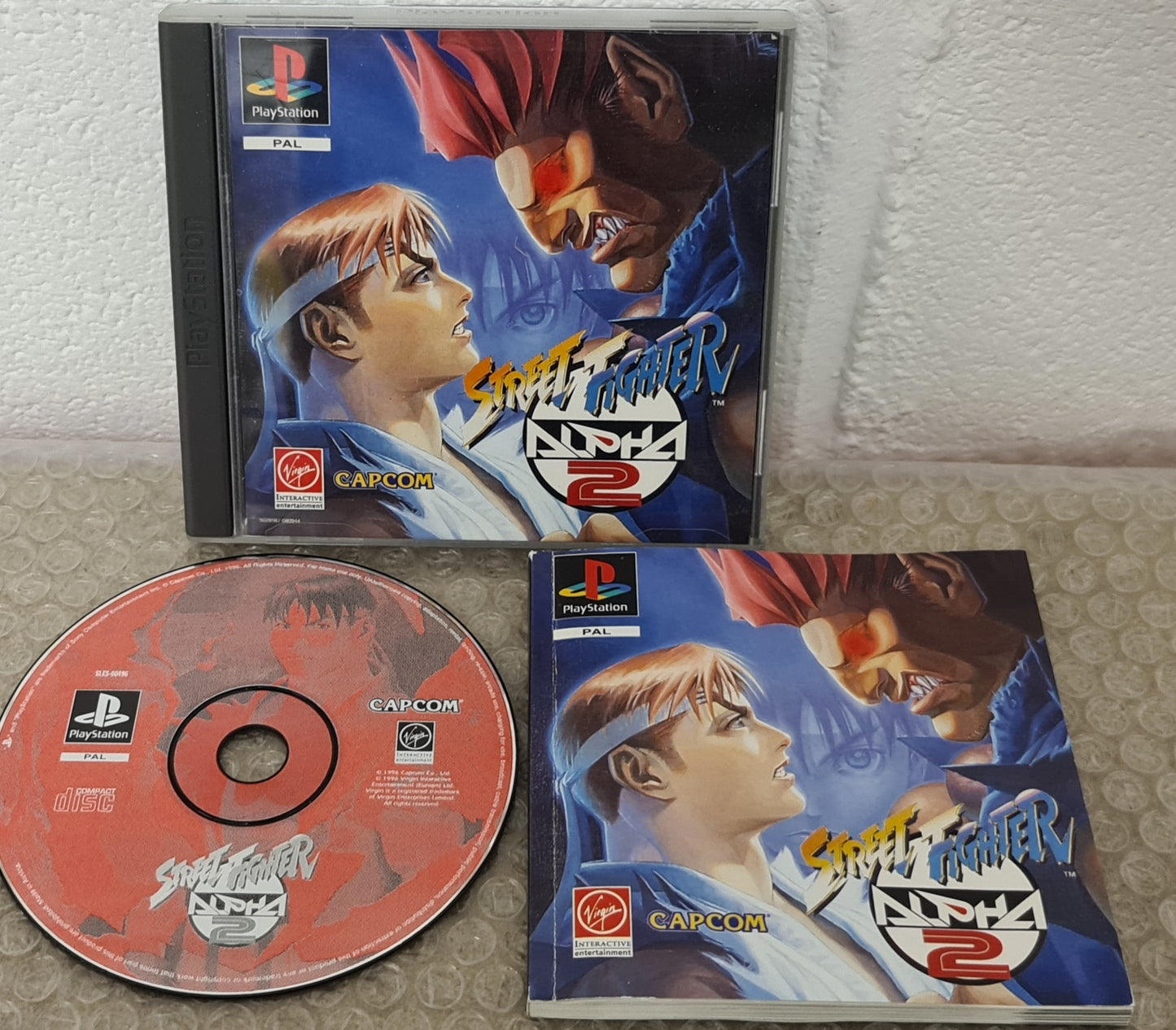 Street Fighter Alpha 2 Sony Playstation 1 (PS1) Game