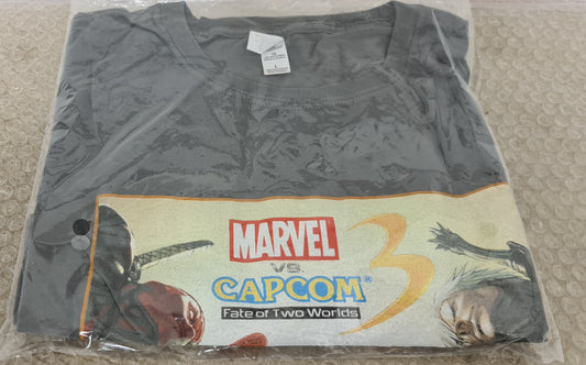 Brand New Marvel Vs Capcom Fate of Two Worlds Gildan Large T-shirt RARE