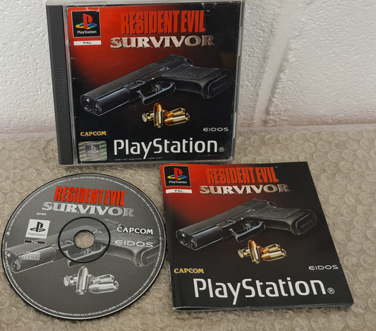 Resident Evil Survivor (Sony playstation 1) Game