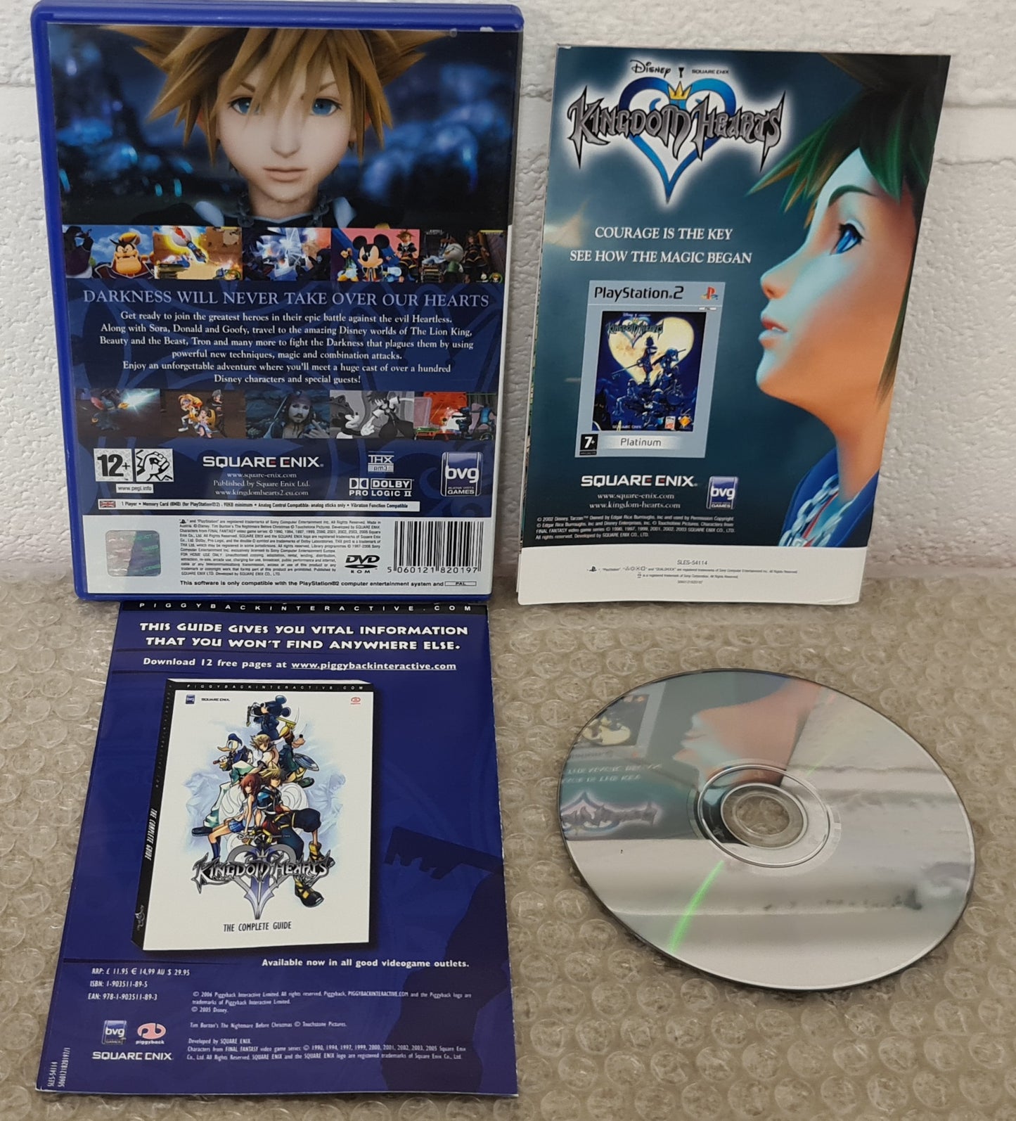 Kingdom Hearts II Sony Playstation 2 (PS2) Game