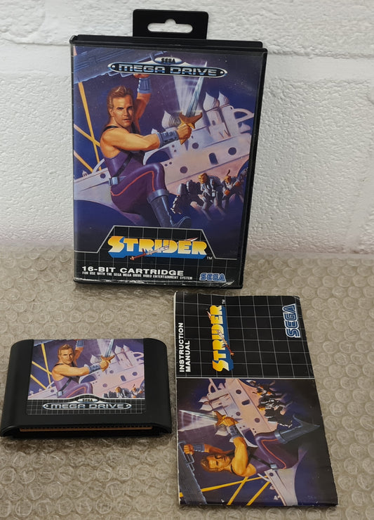 Strider Sega Mega Drive Game
