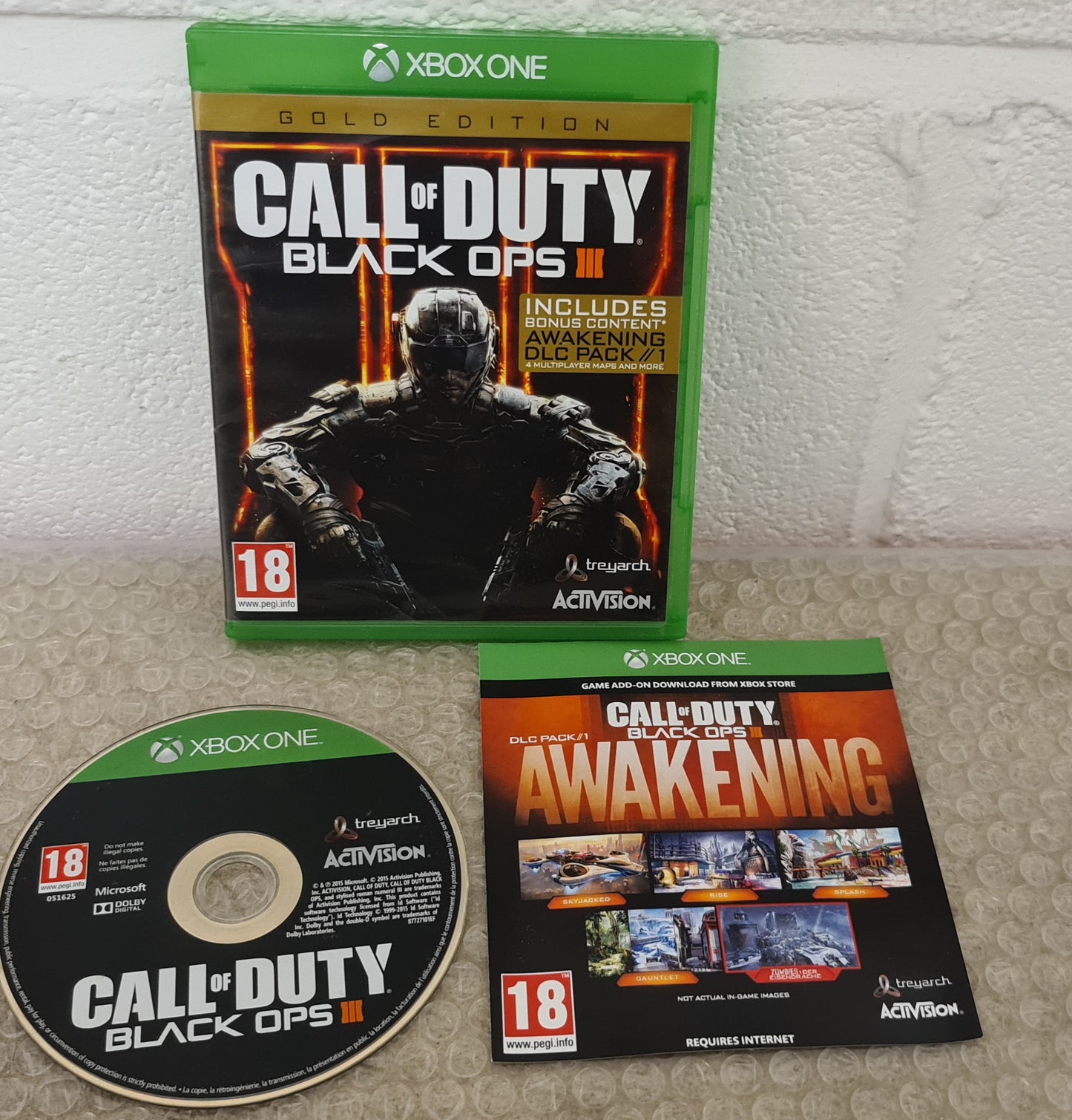 Call of Duty Black Ops III Gold Edition Microsoft Xbox One Game