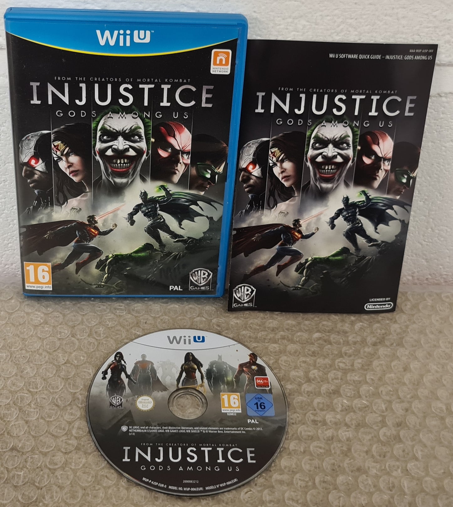 Injustice Gods Among Us Nintendo Wii U Game