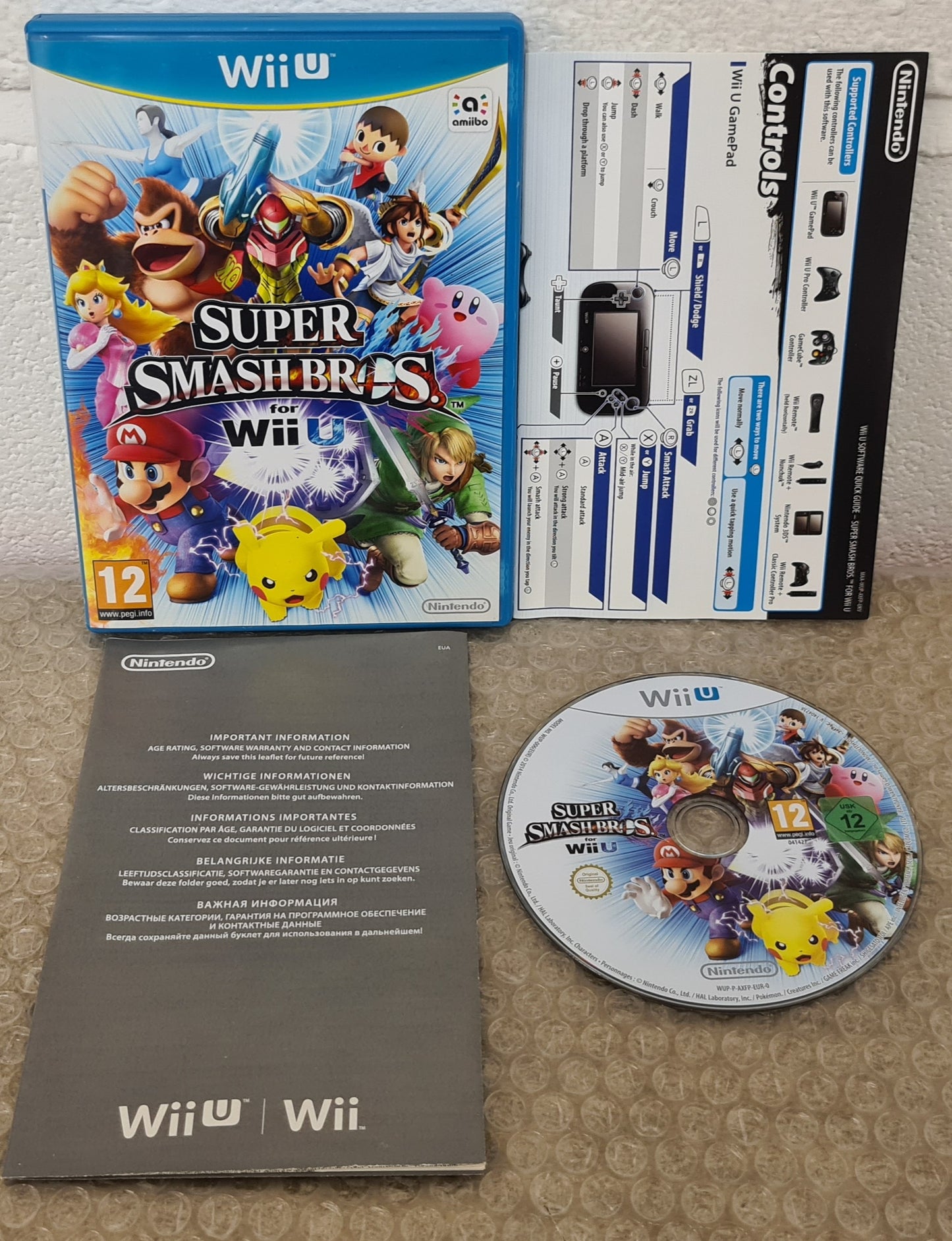 Super Smash Bros Nintendo Wii U Game