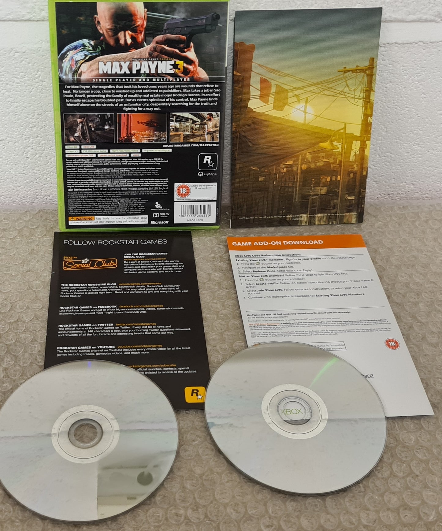 Max Payne 3 Microsoft Xbox 360 Game