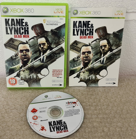 Kane & Lynch Dead Men Microsoft Xbox 360 Game