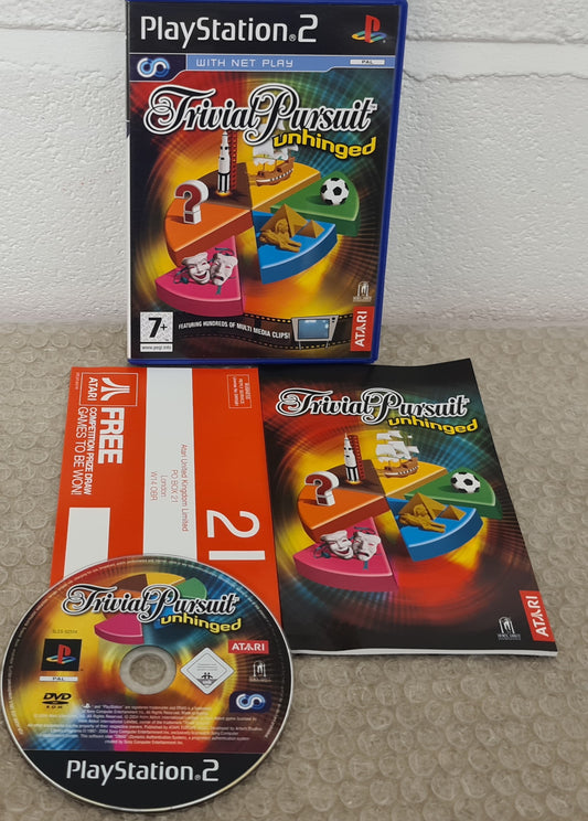 Trivial Pursuit Unhinged Sony Playstation 2 (PS2) Game