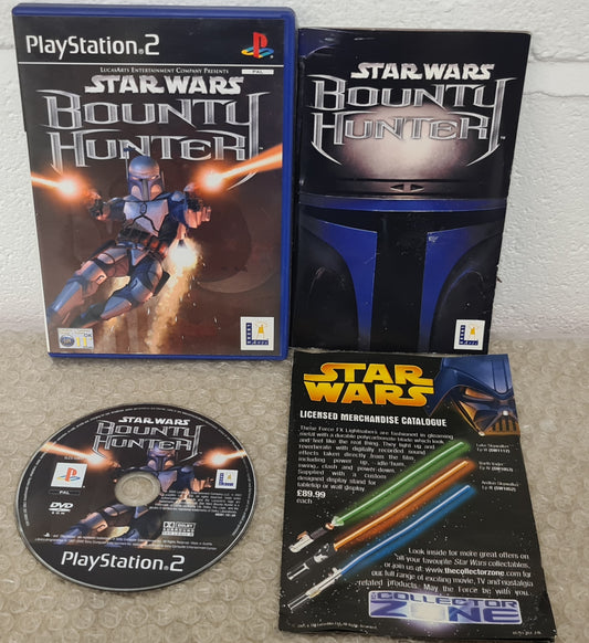 Star Wars Bounty Hunter Sony Playstation 2 (PS2) Game