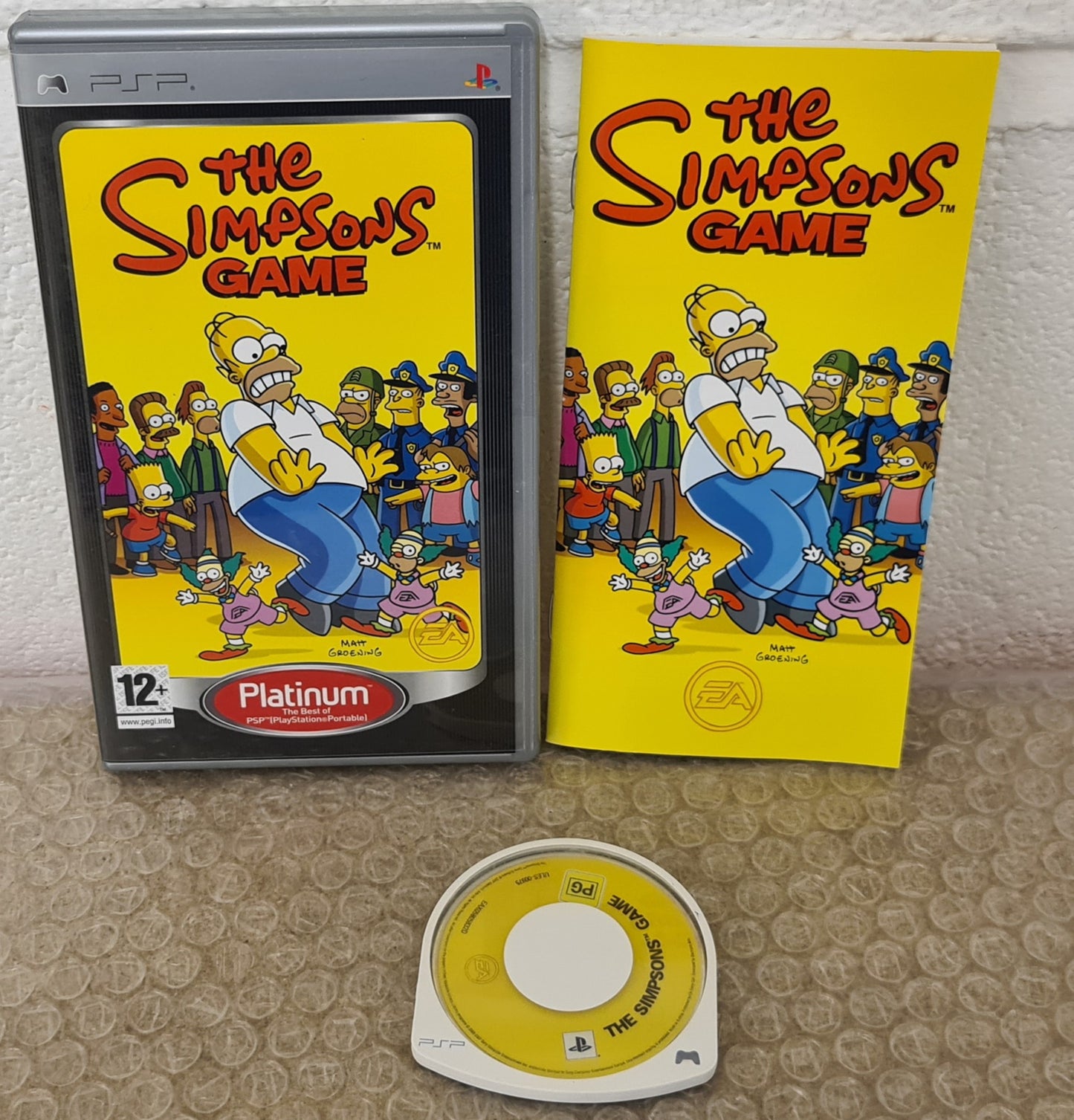 The Simpsons Sony PSP Game