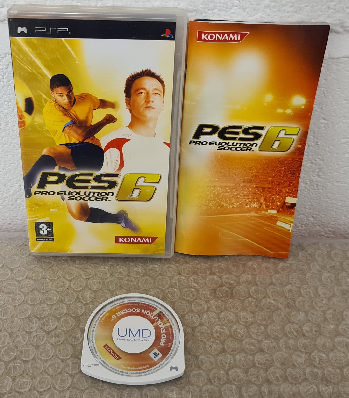 PES Pro Evolution Soccer 6 Black Label Sony PSP Game