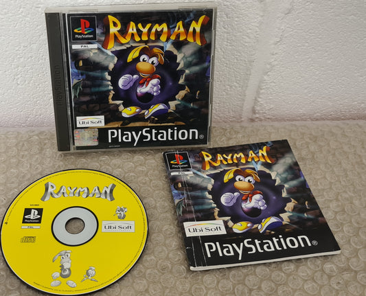 Rayman Copied Front Inlay Sony Playstation 1 (PS1) Game