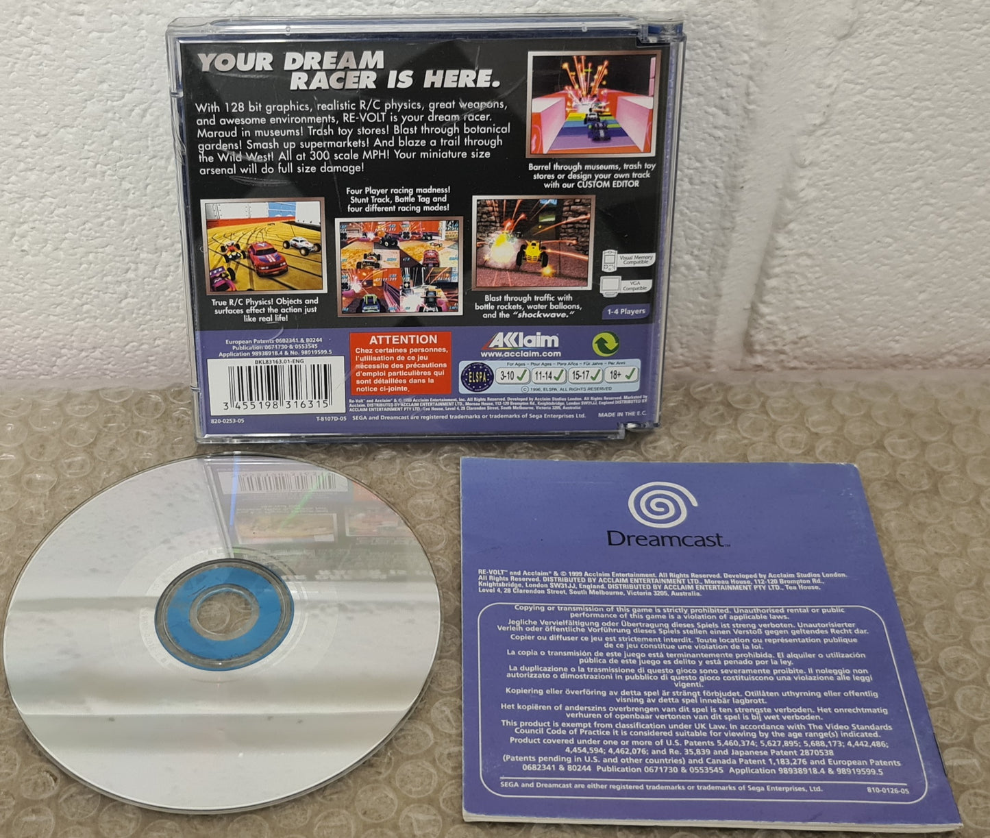 Re-Volt Sega Dreamcast Game