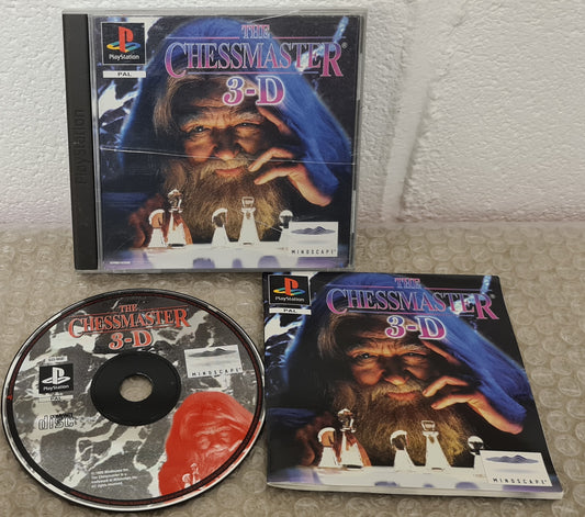 The Chessmaster 3-D Sony Playstation 1 (PS1) Game