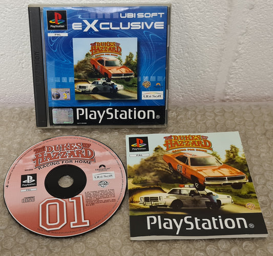 The Dukes of Hazzard Racing for Home Sony Playstation 1 (PS1) Game