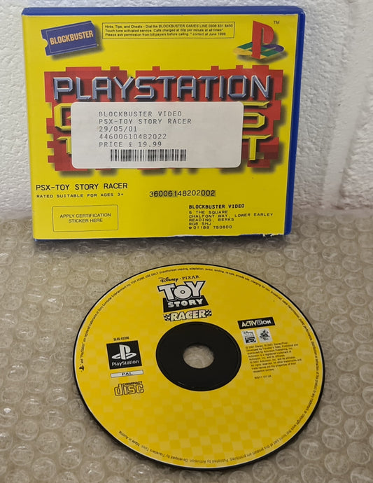 Toy Story Racer Ultra RARE Ex Rental Sony Playstation 1 (PS1) Game