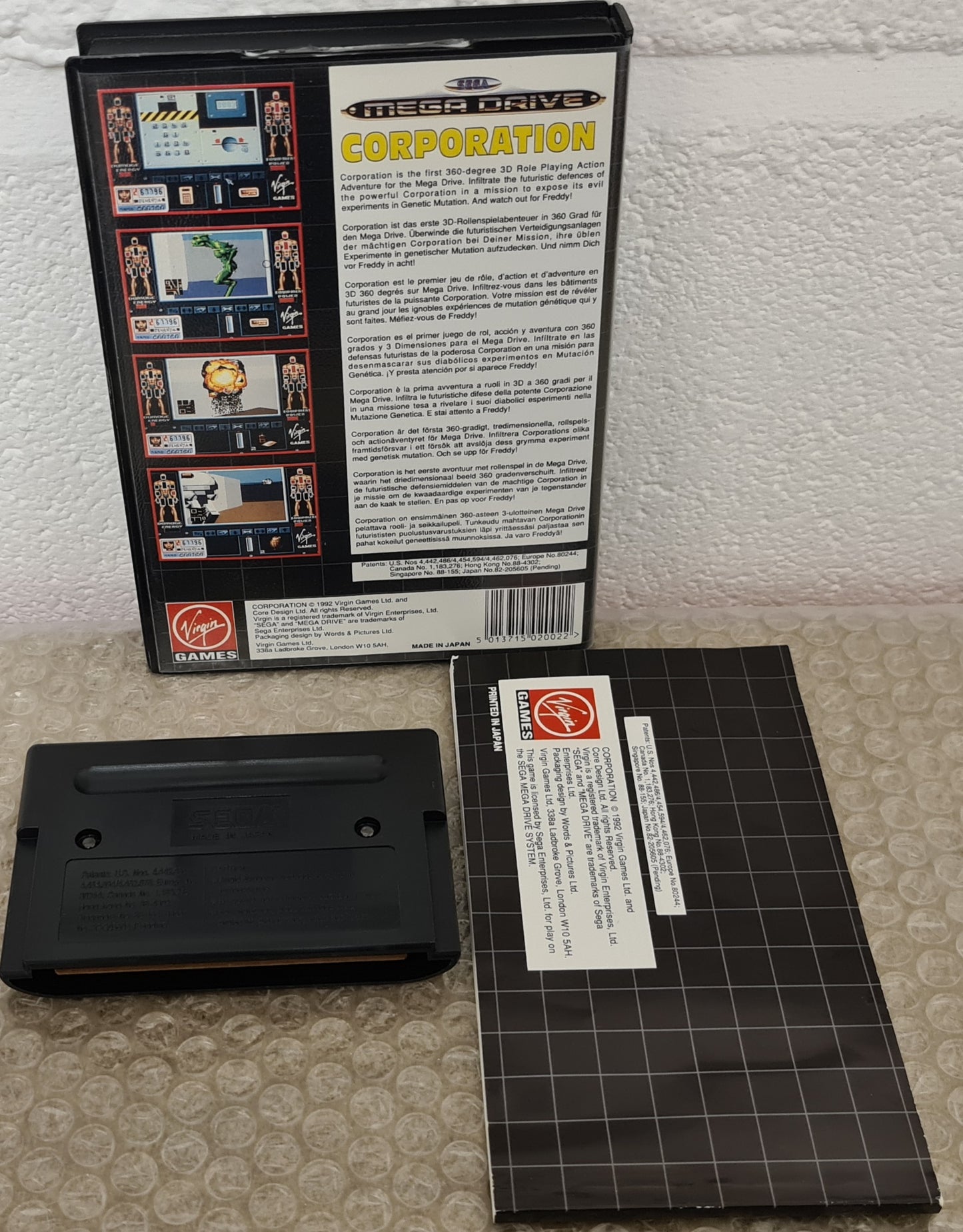 Corporation Sega Mega Drive Game