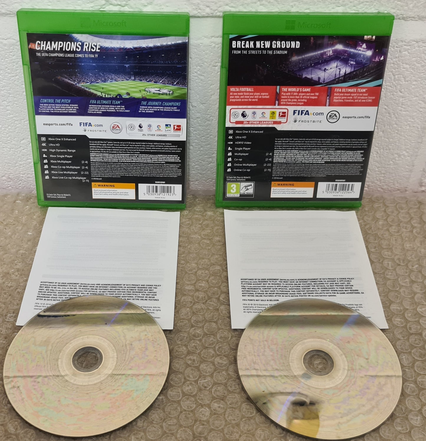 Fifa 19 & 20 Microsoft Xbox One Game Bundle