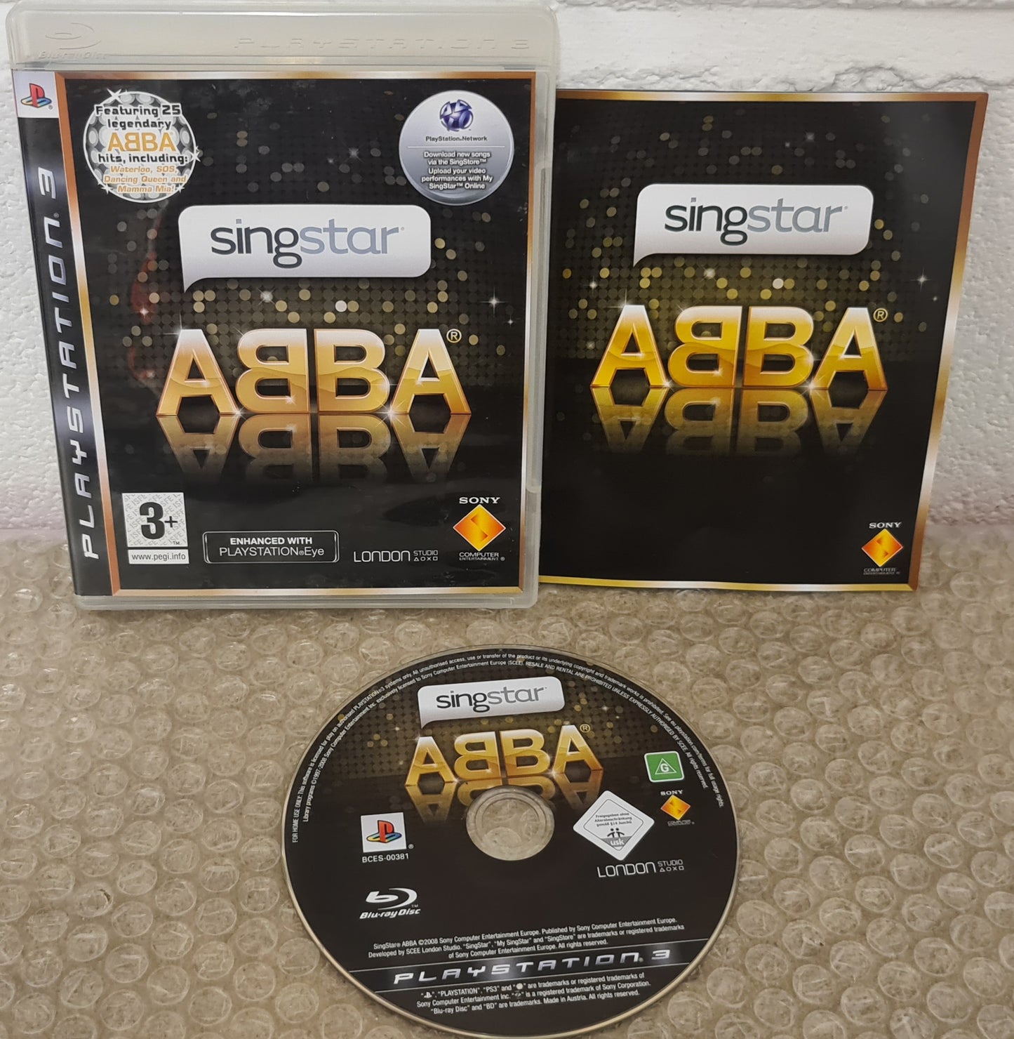Singstar ABBA Sony Playstaion 3 (PS3) Game