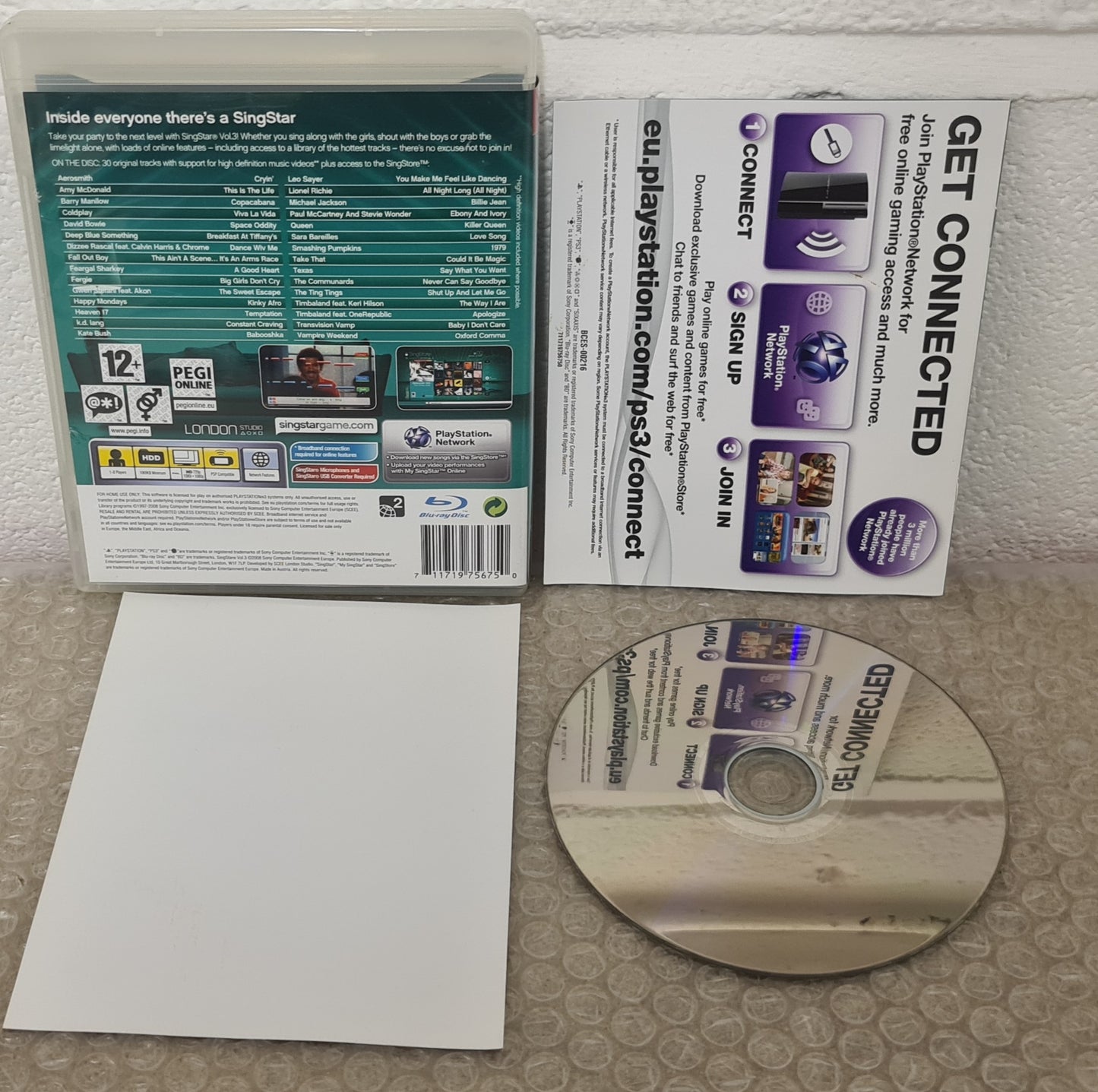 Singstar Vol 3 Sony Playstation 3 (PS3) Game