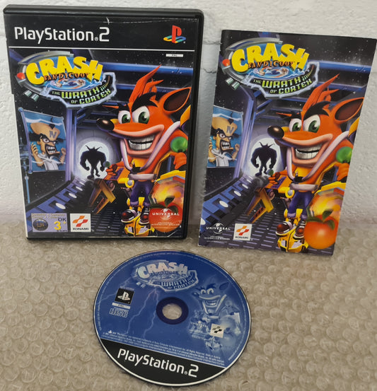 Crash Bandicoot the Wrath of Cortex Black Label Sony Playstation 2 (PS2) Game