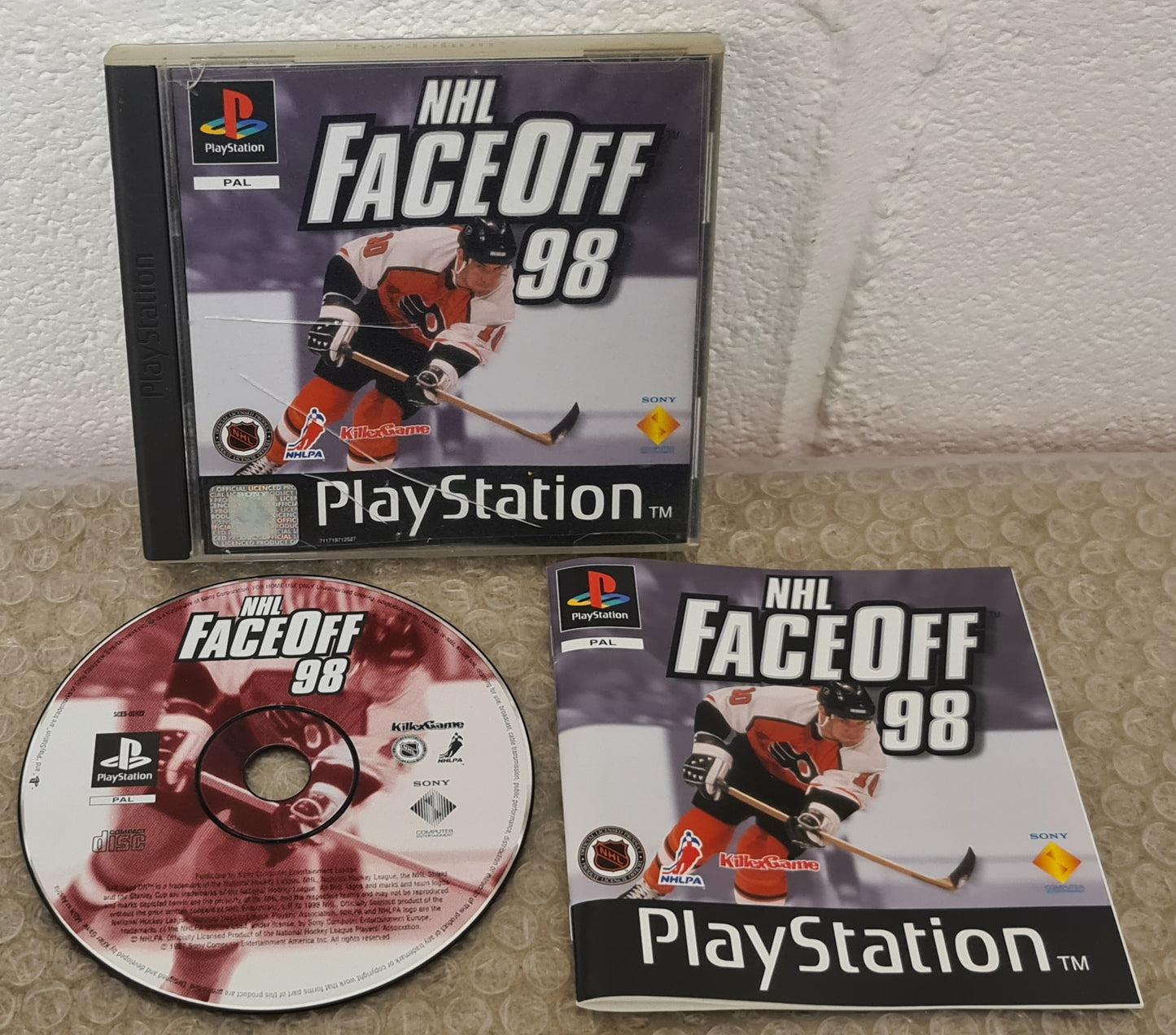 NHL Faceoff 98 Sony Playstation 1 (PS1) Game