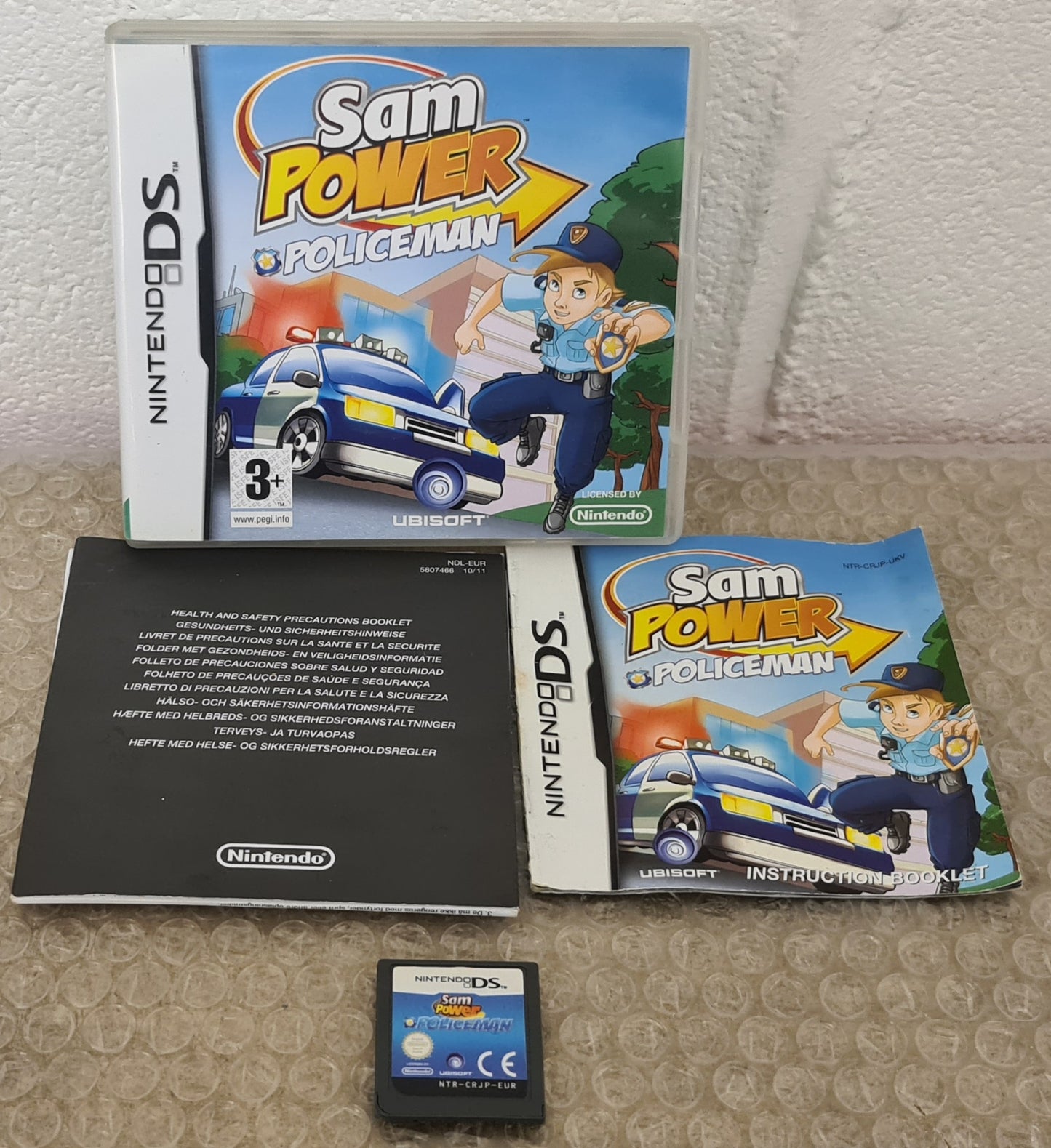 Sam Power Policeman Nintendo DS Game