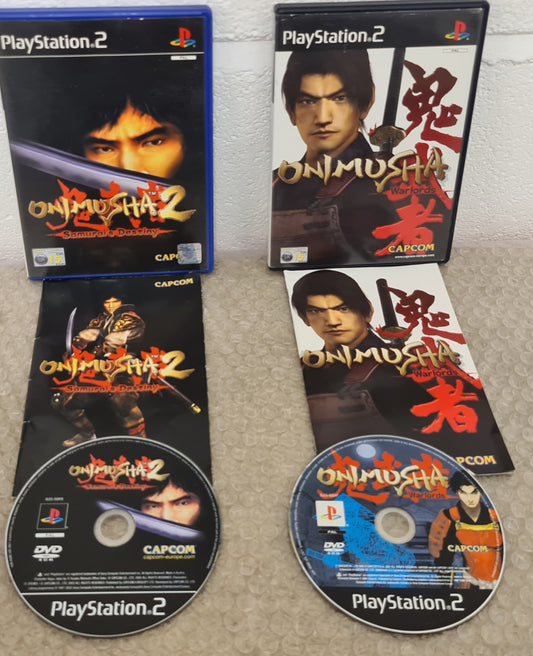 Onimusha 2 & Warlords Sony Playstation 2 (PS2) Game Bundle