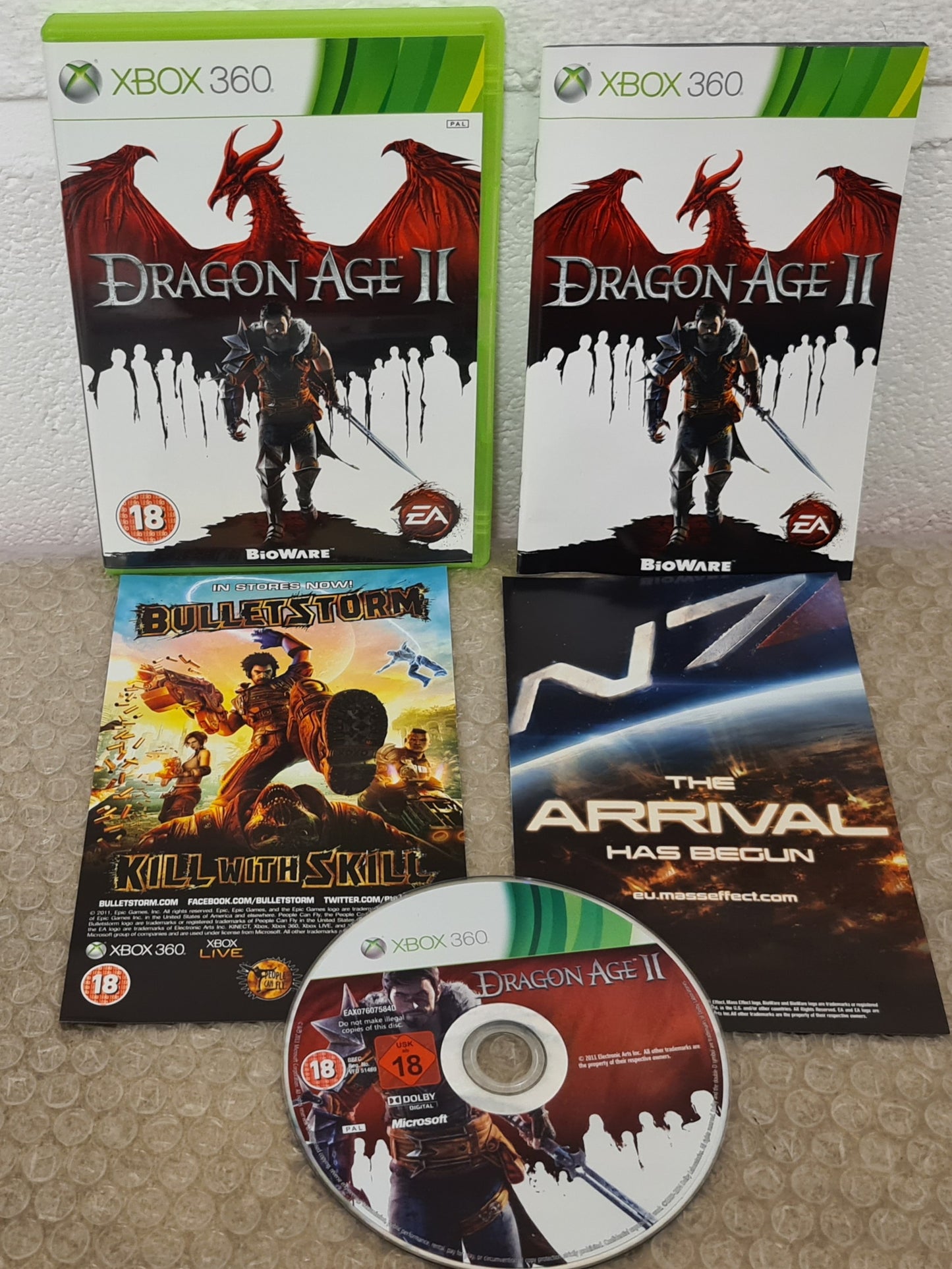 Dragon Age II Microsoft Xbox 360 Game