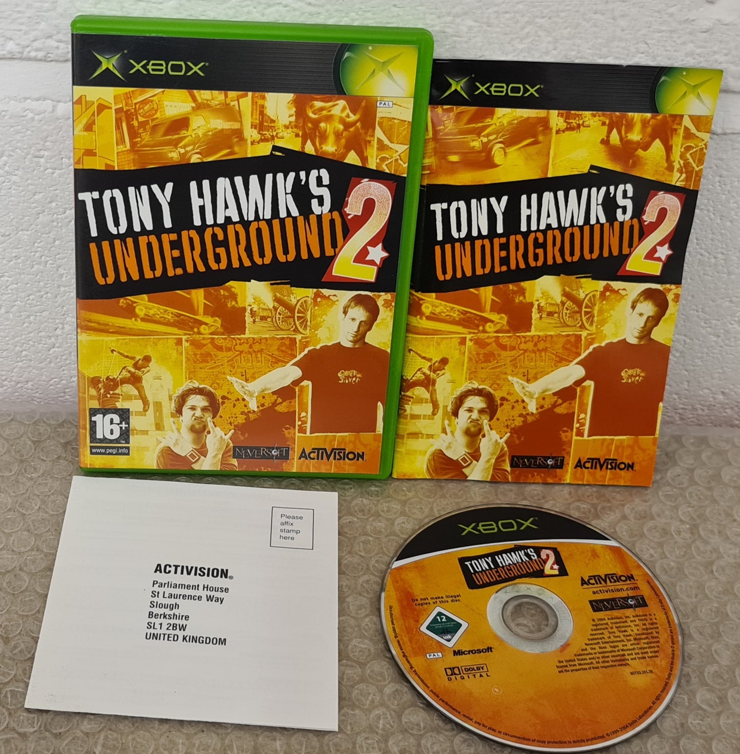 Tony Hawk's Underground 2 Microsoft Xbox Game