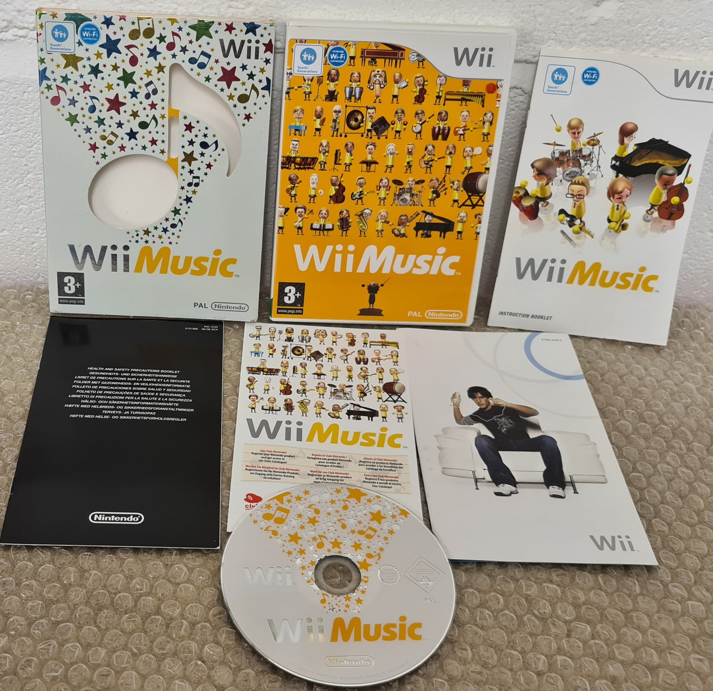 Wii Music in Card Box Nintendo Wii Game