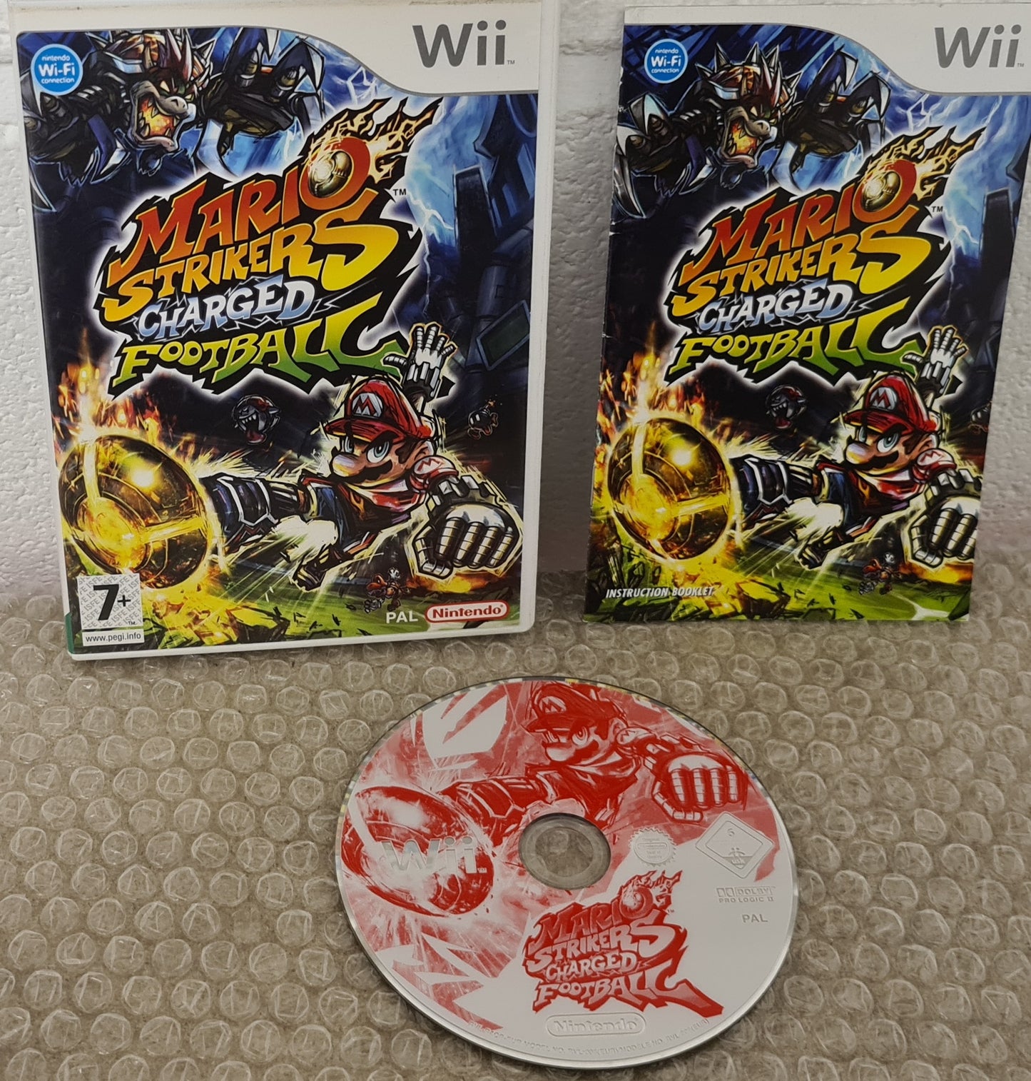 Mario Strikers Charged Football Nintendo Wii Game