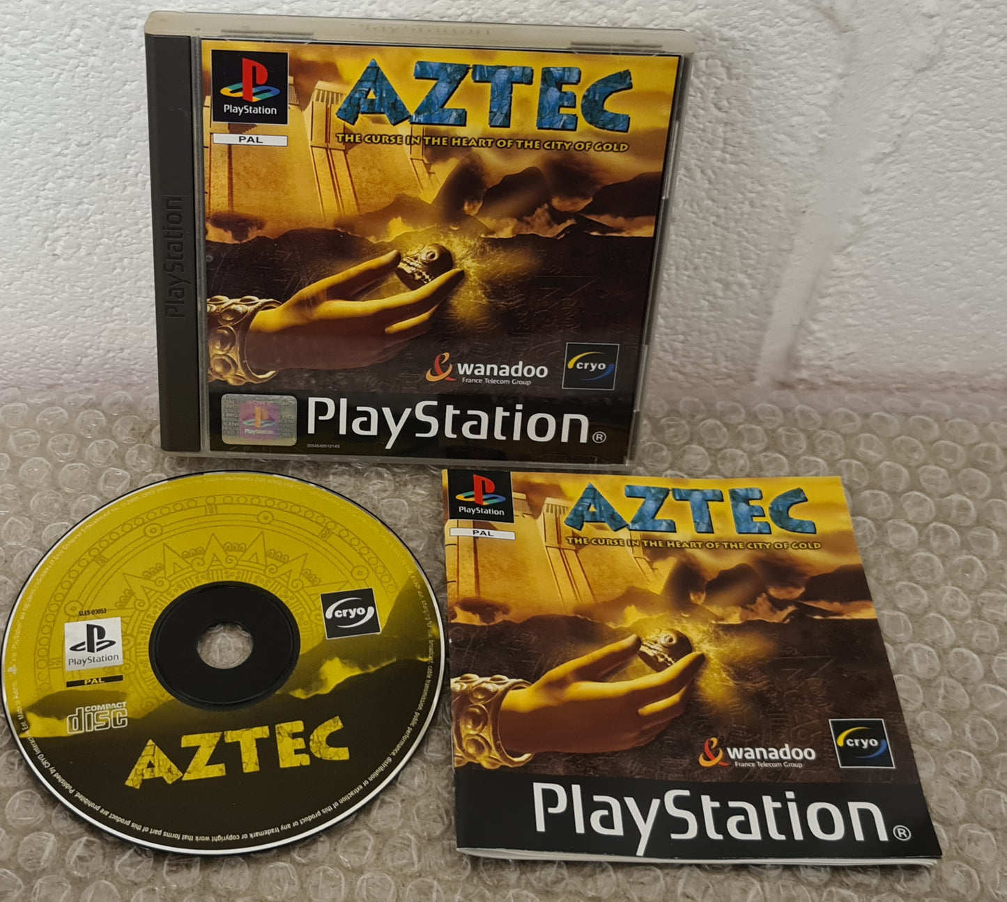 Aztec Sony Playstation 1 (PS1) Game