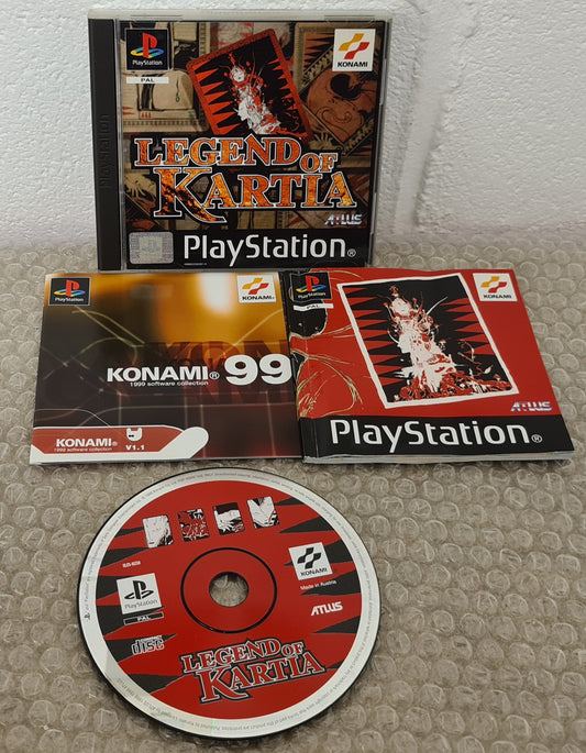 Legend of Kartia Sony Playstation 1 (PS1) RARE Game