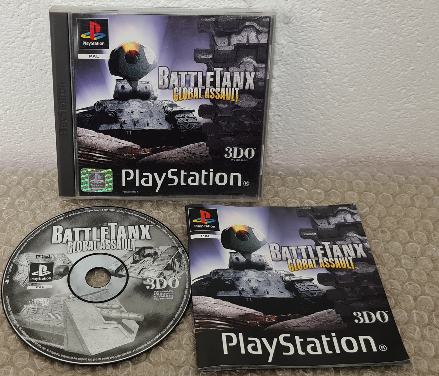 BattleTanx Global Assault Sony Playstation 1 (PS1)  Game