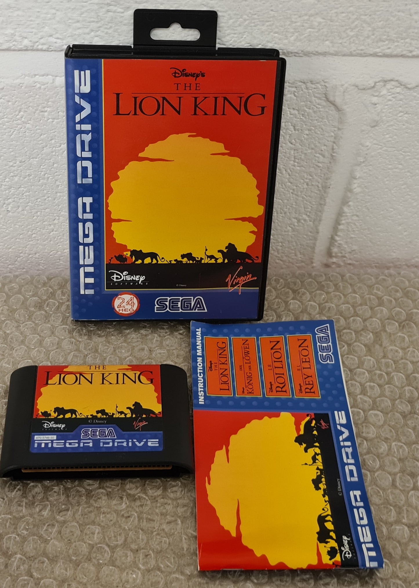 The Lion King Sega Mega Drive Game
