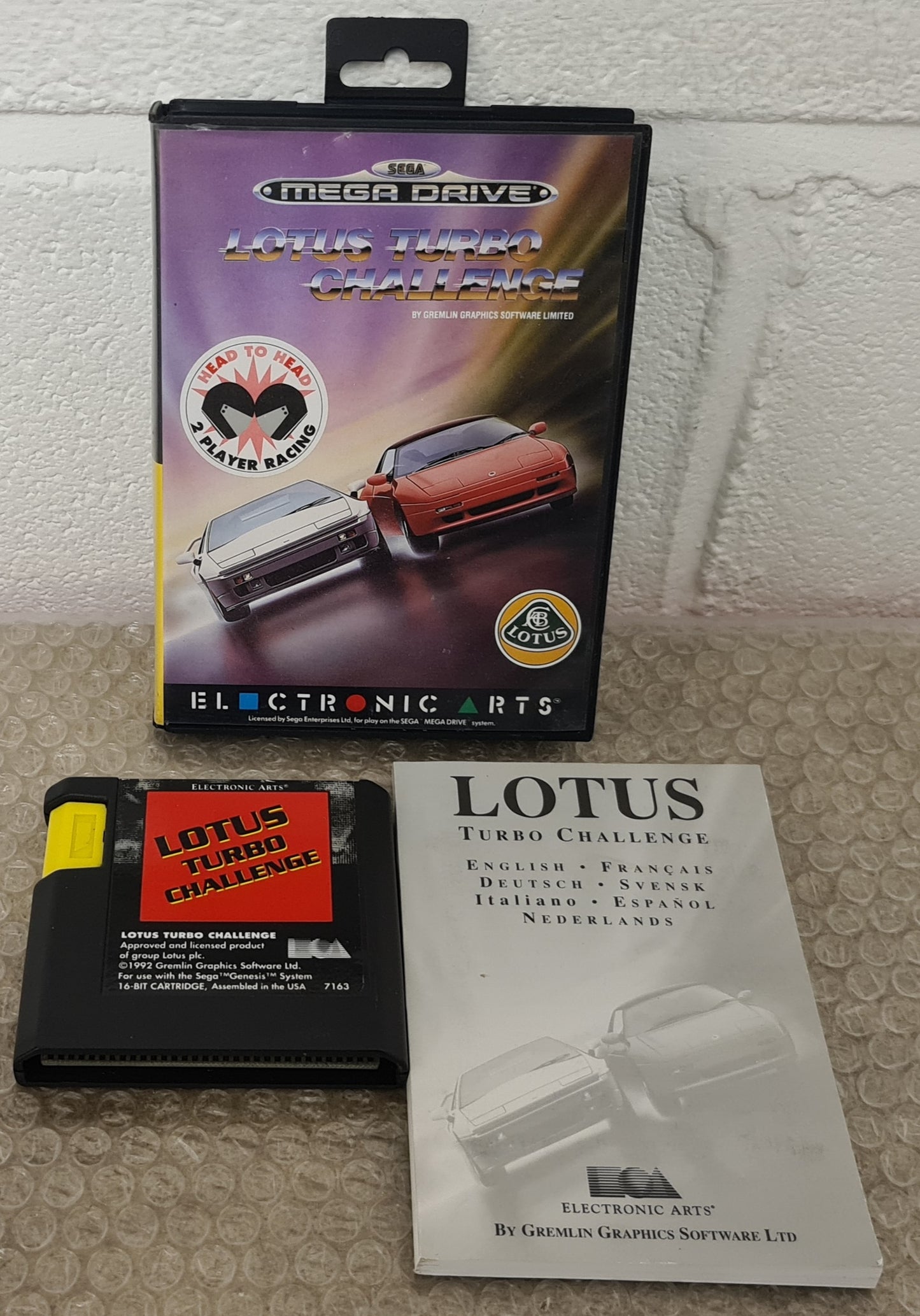 Lotus Turbo Challenge (Sega Mega Drive) game