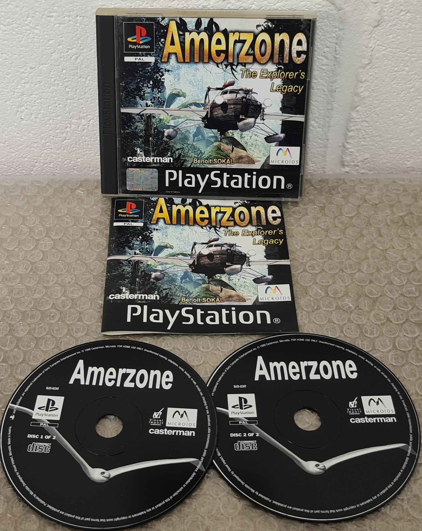 Amerzone Sony Playstation 1 (PS1) Game