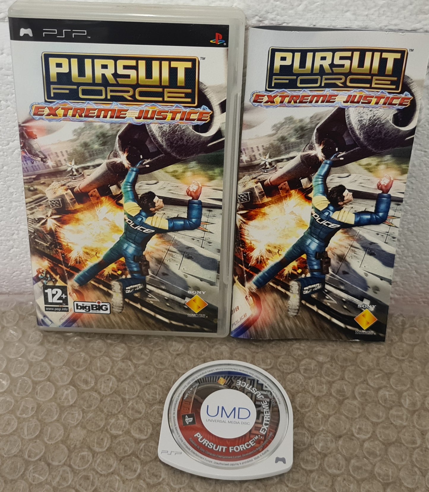 Pursuit Force Extreme Justice Sony PSP Game