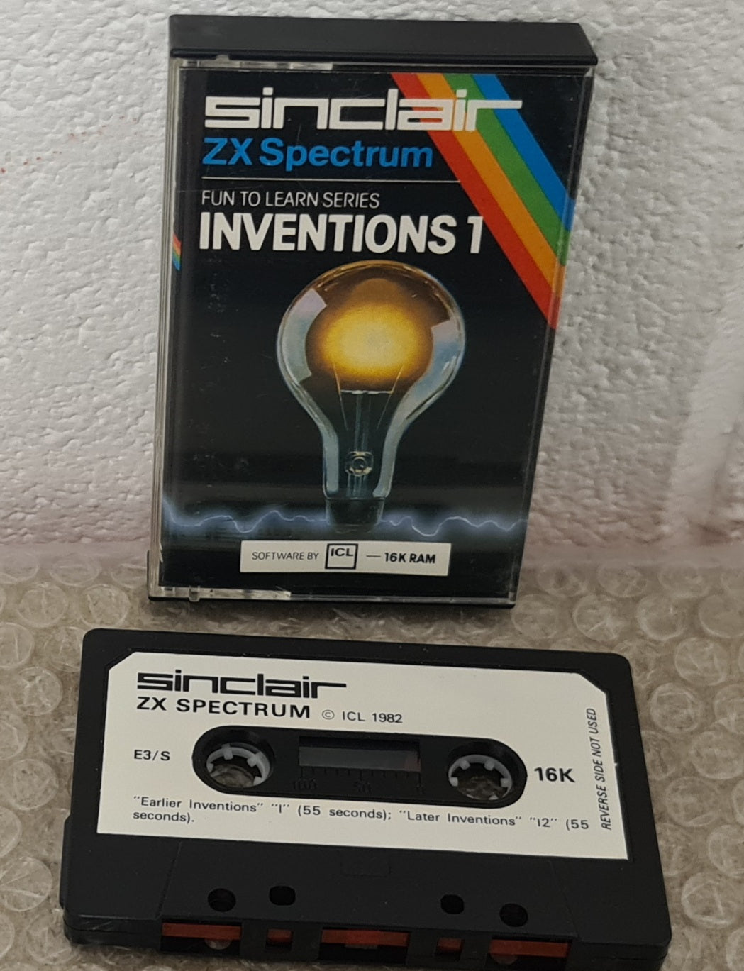Inventions 1 ZX Spectrum ULTRA RARE Game