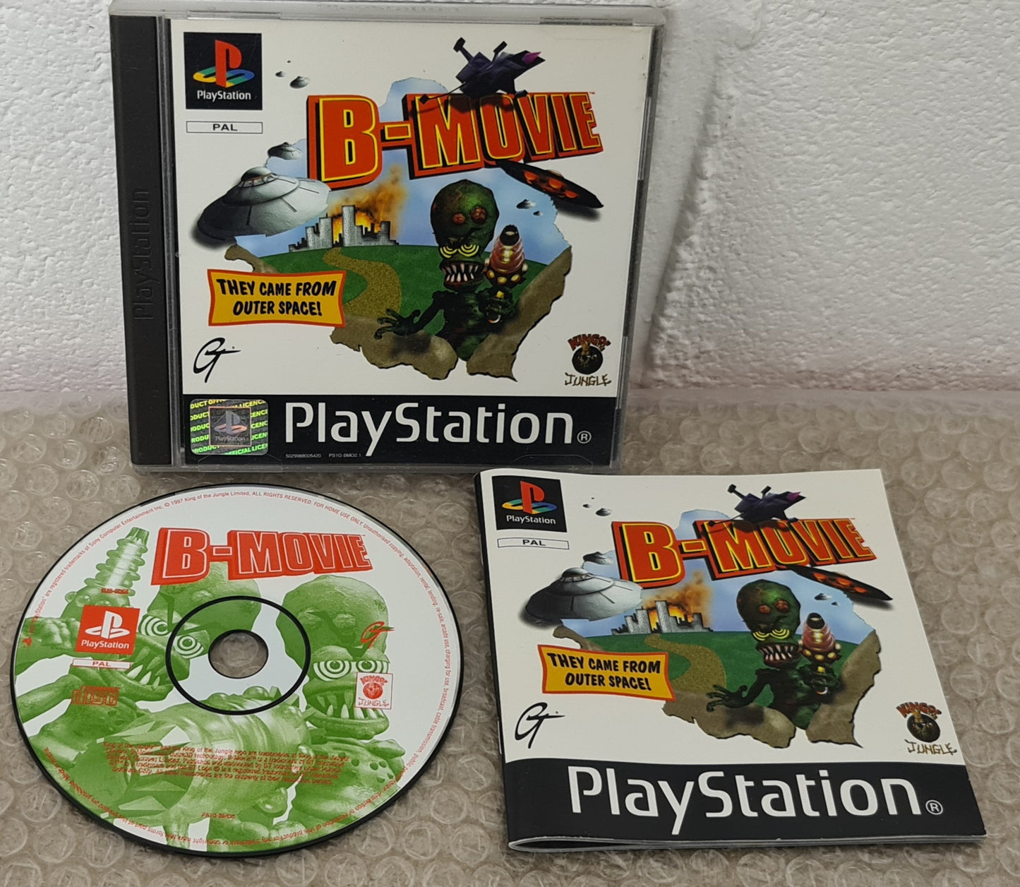 B-Movie Sony Playstation 1 (PS1) Game