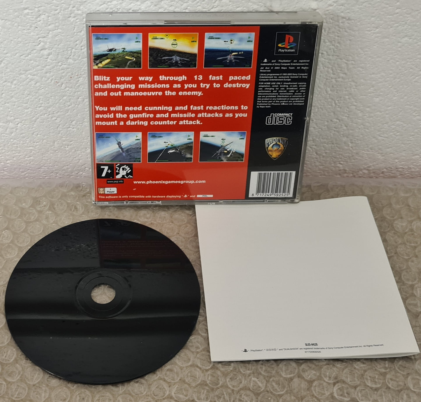 Jet Ace Sony Playstation 1 (PS1) Game